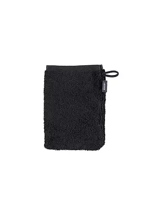 JOOP | Waschhandschuh Doubleface 16x22cm Schwarz | 
